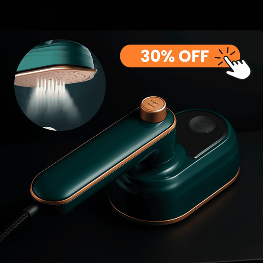 Aliza: MiniPlancha Portátil 2 en 1. ¡Luce impecable, éstes dónde estés!