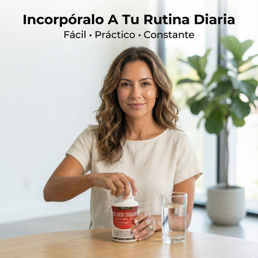 Blood Sugar Complex – Fórmula Completa Con Ingredientes Activos