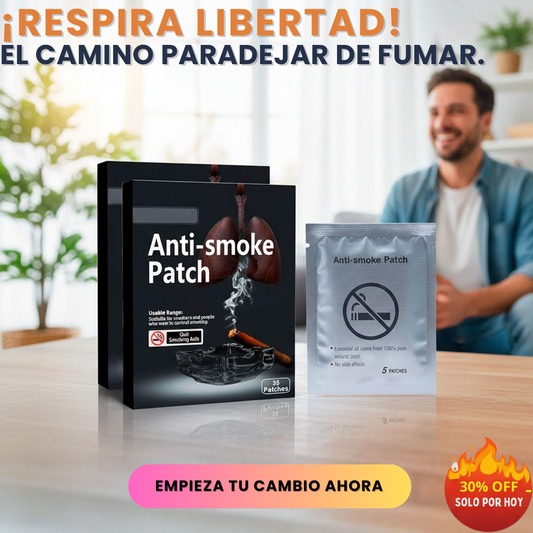 AntiSmoke Patch - Alternativa sin humo, sin vapor y sin olores